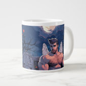 Whimsical Halloween Fairy Tasse (Vorderseite Rechts)