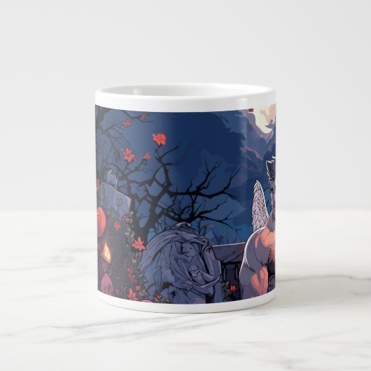 Whimsical Halloween Fairy Tasse (Vorderseite)