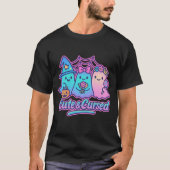 Whimsical Halloween Ghost Trio T-Shirt (Vorderseite)