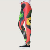 Whimsical Halloween Hexe Leggings (Links)