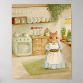 Whimsical hamster Storybook kids Poster (Vorne)