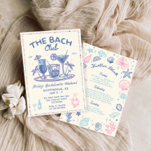 Whimsical Hand Dragon Cocktail Bachelorette Wochen