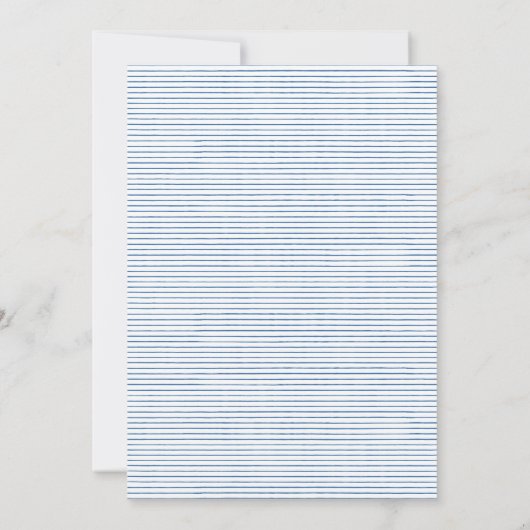 Whimsical Hand Drawing Cocktail Bridal Brunch Dusc Einladung (Rückseite)