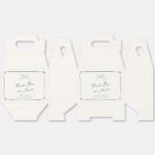 Whimsical Hand Drawing Green Brautparty Geschenkschachtel (Ungeklappt)