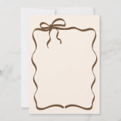 Whimsical Hand Drawn Baby is Brewing Baby Shower Einladung (Rückseite)