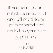 Whimsical Hand Drawn Blue & Pink Platzkarte Tischnummer