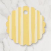 Whimsical Hand Drawn das ist mehr Brautparty Geschenkanhänger (Rückseite)