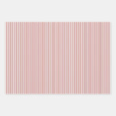 Whimsical Hand Drawn Doodle Red Geschenkpapier Set (Vorderseite 2)