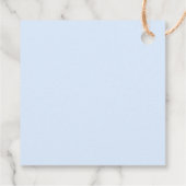 Whimsical Hand Drawn Hanukkah Party Trendy Custom Geschenkanhänger (Rückseite)