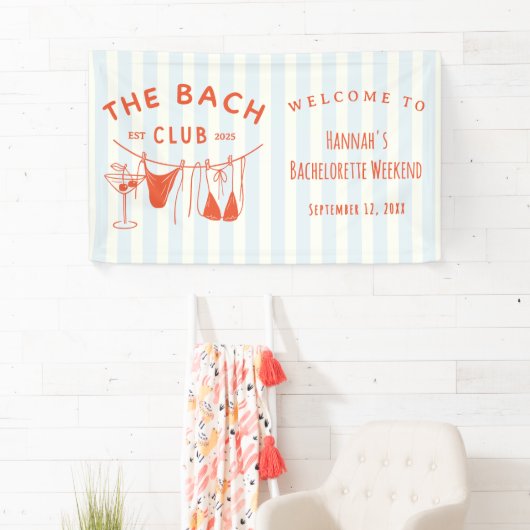 Whimsical Hand Drawn Orange Cocktail Banner (Insitu)