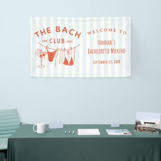 Whimsical Hand Drawn Orange Cocktail Banner (Messeveranstaltung)