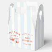 Whimsical Hand Drawn Orange Cocktail Geschenkschachtel (Geöffnet)