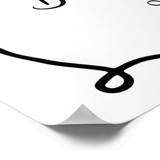 Whimsical Hand Drawn Pizza Brautparty Poster (Ecke)