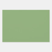 Whimsical Hand Draws Red & Green Weihnachten Geschenkpapier Set (Vorderseite 2)