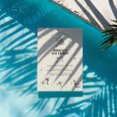 whimsical Hand gezeichnet 30. Geburtstag Drinks Pa Einladung