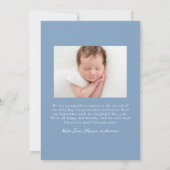 Whimsical Hand Gezeichnet Dusty Blue Bows 2 Foto B Ankündigung (Rückseite)