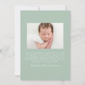 Whimsical Hand Gezeichnet Sage Green Bows 2 Foto B Ankündigung (Rückseite)