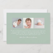 Whimsical Hand Gezeichnet Sage Green Bows 4 Foto B Ankündigung (Rückseite)