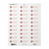 Whimsical Hand Gezeichnet Typografie-Cupcake-Etike (Vorne)