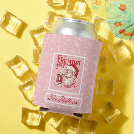 Whimsical Hand Gezeichnet Weihnachten Dosenkühler (In Situ Sommer)