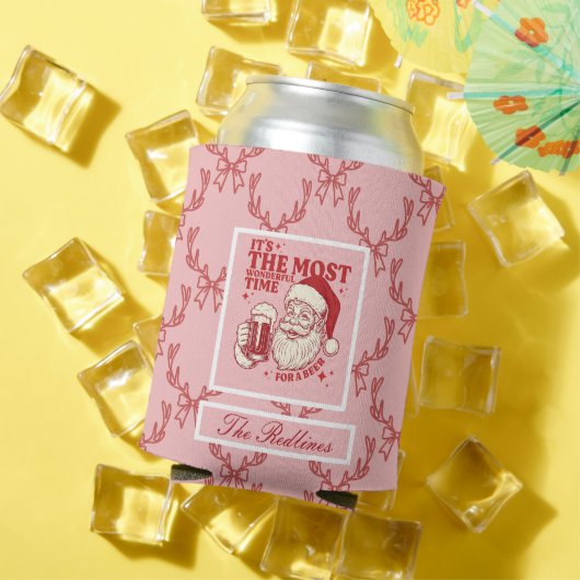 Whimsical Hand Gezeichnet Weihnachten Dosenkühler (In Situ Sommer)