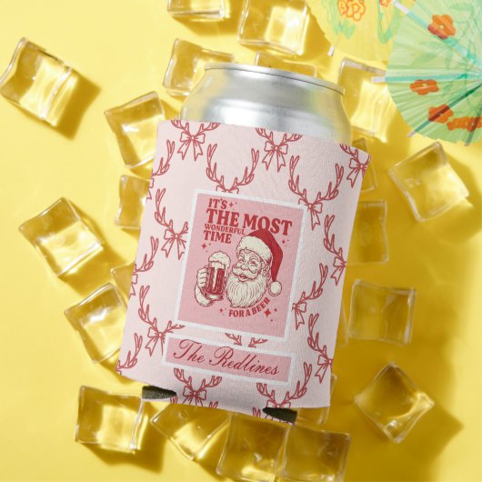 Whimsical Hand Gezeichnet Weihnachten Dosenkühler (In Situ Sommer)