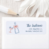 Whimsical Hand gezeichnete Weihnachtsfeiertage Rüc (Insitu)