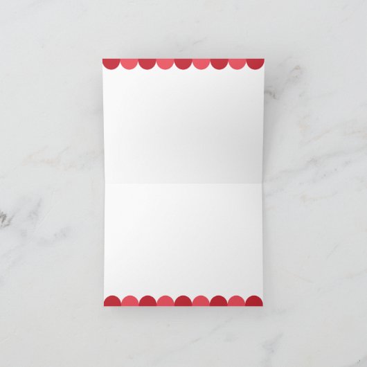 Whimsical Hand gezogen Dankeschön Karte (Innenseite)