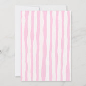 Whimsical Hand gezogen zwei weniger Fische im Meer Save The Date (Rückseite)