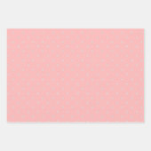 Whimsical Handgezeichnete Doodle-Weihnachten Pink Geschenkpapier Set (Vorderseite 2)