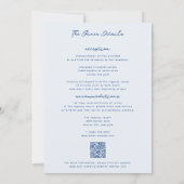 Whimsical Handwriting Einladung (Rückseite)