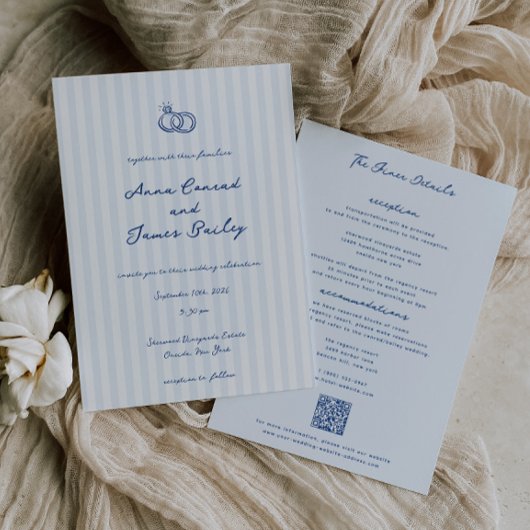 Whimsical Handwriting Einladung