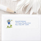 Whimsical Happy Angel Fairy Flying Outside (Insitu)