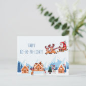 Whimsical Happy Holidays Weihnachten Weihnachten (Stehend Vorderseite)