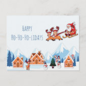 Whimsical Happy Holidays Weihnachten Weihnachten (Vorderseite)