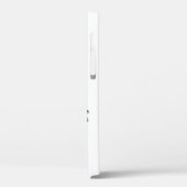 Whimsical Happy Lila Ostrich Case-Mate iPhone Hülle (Rückseite / Links)