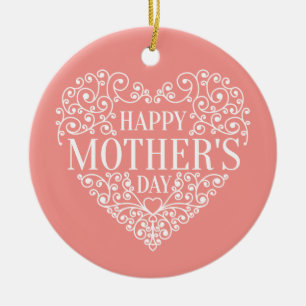 Whimsical Happy Mother's Day Ornament