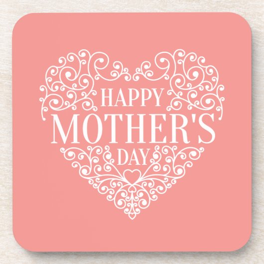 Whimsical Happy Mother's Day | UNTERSETZER (Vorderseite)