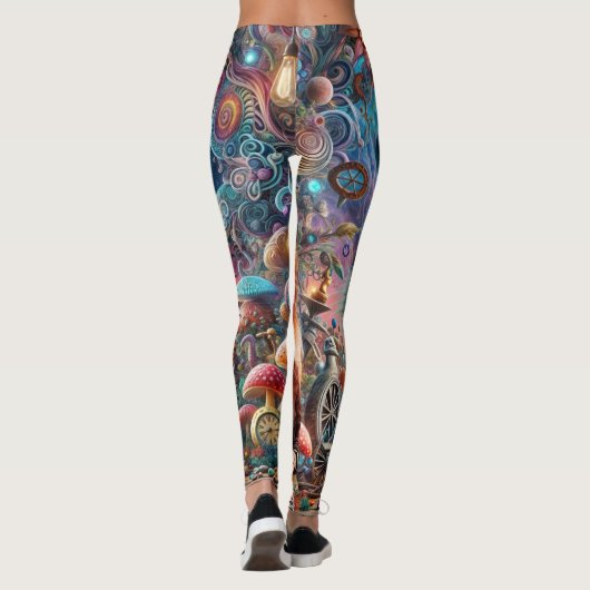 Whimsical Hatter Leggings (Rückseite)