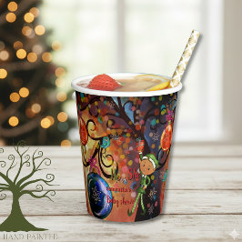 Whimsical "He or She" Elf Gender Reveal Party Pappbecher