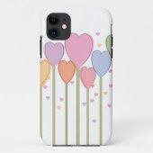 Whimsical Heart Lollipops Case-Mate iPhone Hülle (Rückseite)