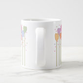 Whimsical Heart Lollipops Jumbo-Tasse (Rückseite)