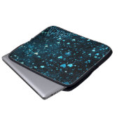 Whimsical Hearts Universe Cosmic Personalisiert Laptopschutzhülle (Vorne Knopf)