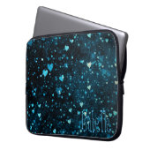 Whimsical Hearts Universe Cosmic Personalisiert Laptopschutzhülle (Vorderseite Links)