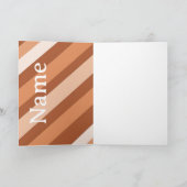 Whimsical Hedgehog Coffee Greeting Card Karte (Innenseite)