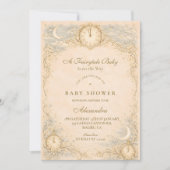 Whimsical Heirloom Baby Shower Einladung (Vorderseite)