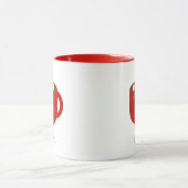 Whimsical heißer Kakao Snowflake Kaffee Tasse (Zentrum)