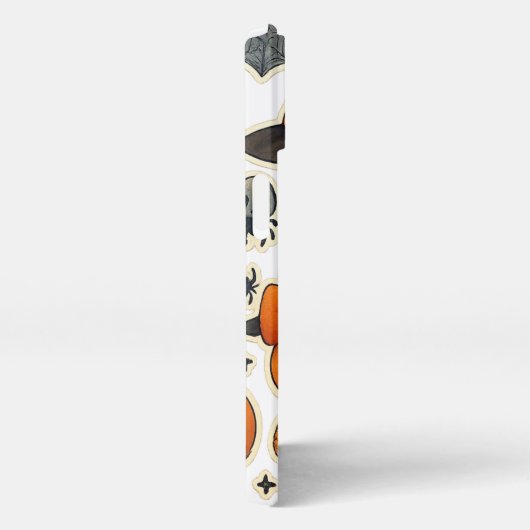 Whimsical Herbst Halloween Cat iPhone Case - Niedl iPhone Hülle (Rechte Seite)