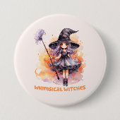 Whimsical Hexen Button (Vorderseite)