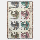 Whimsical Hexen Decke (Vorderseite Vertikal)